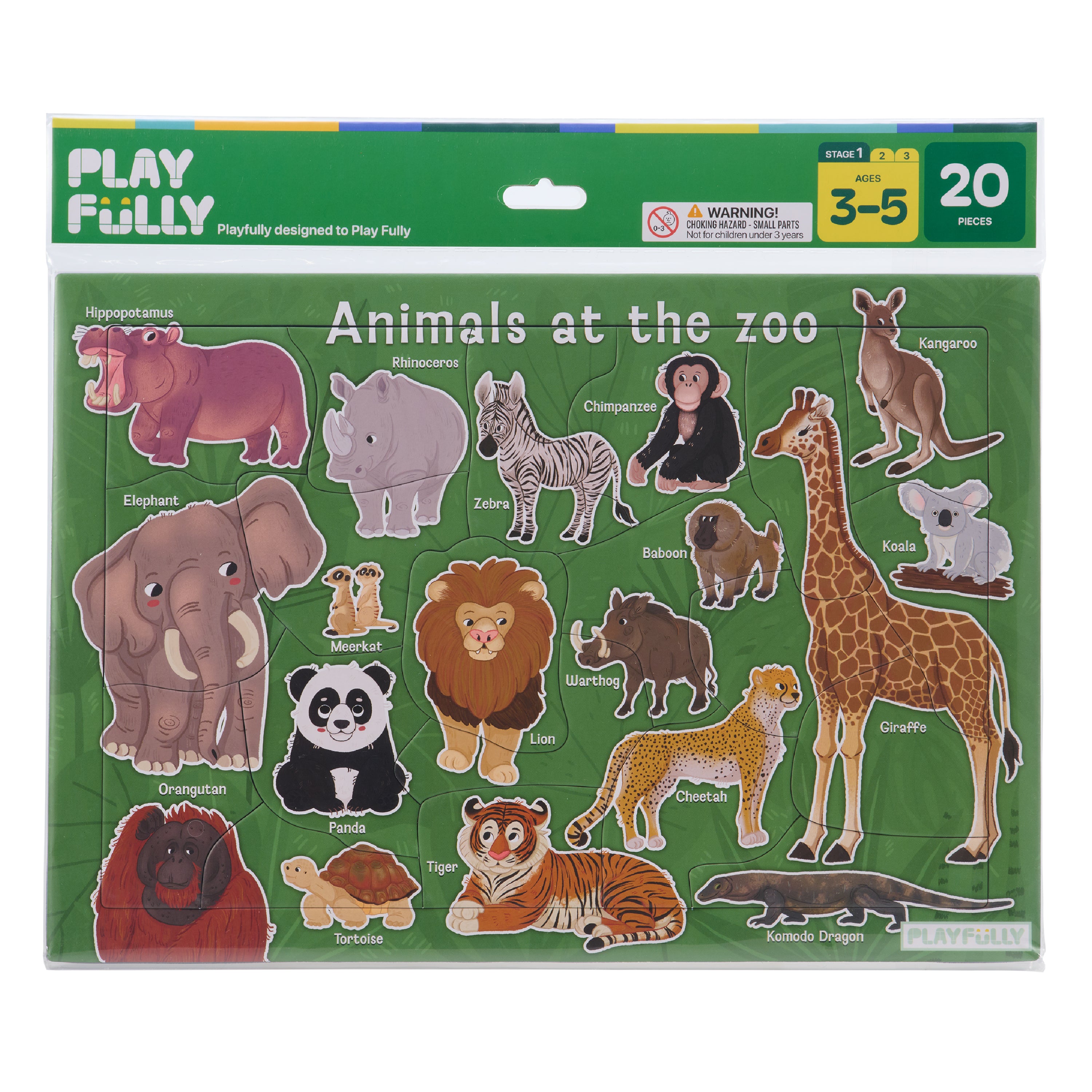Animals at the Zoo Puzzle