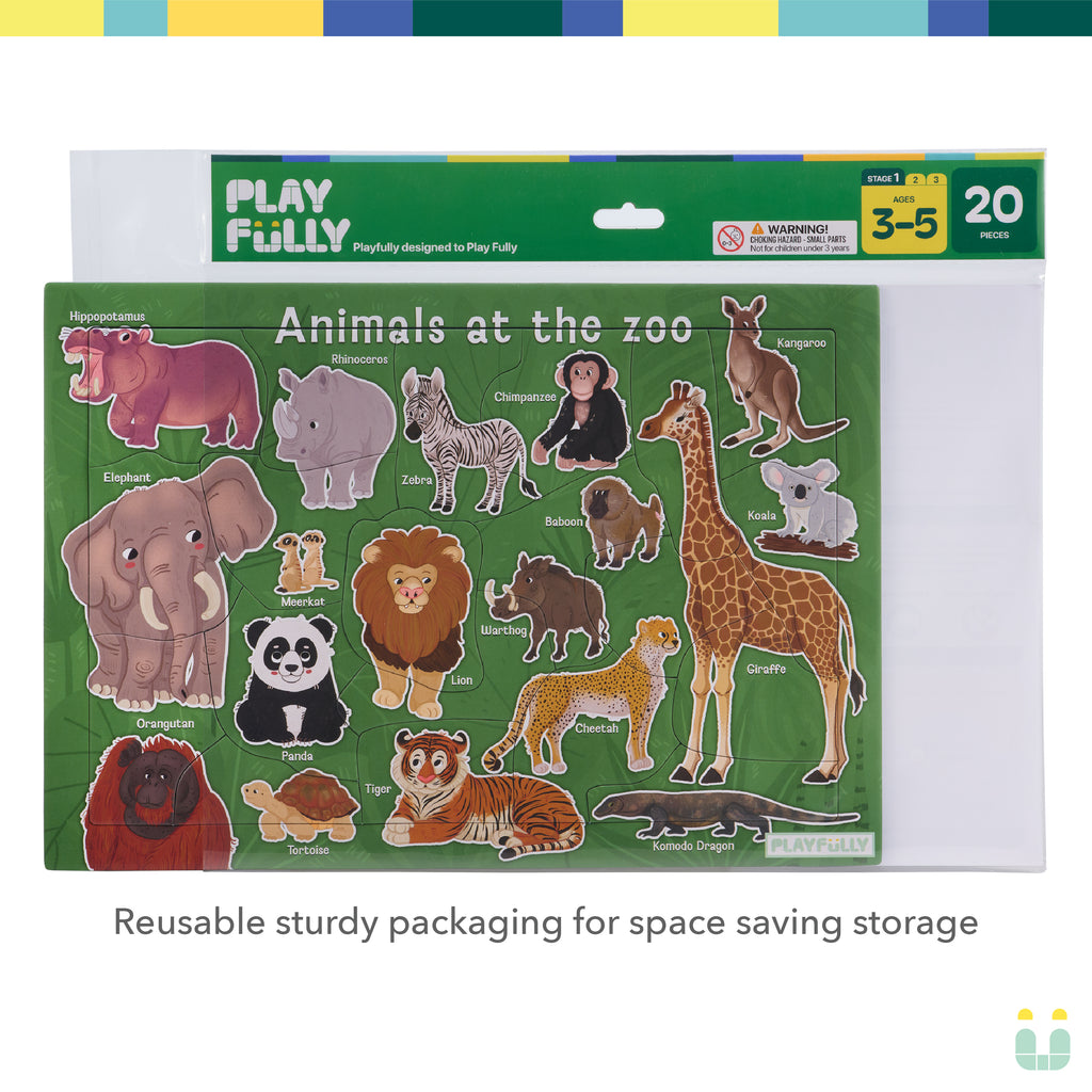 Animals at the Zoo Puzzle