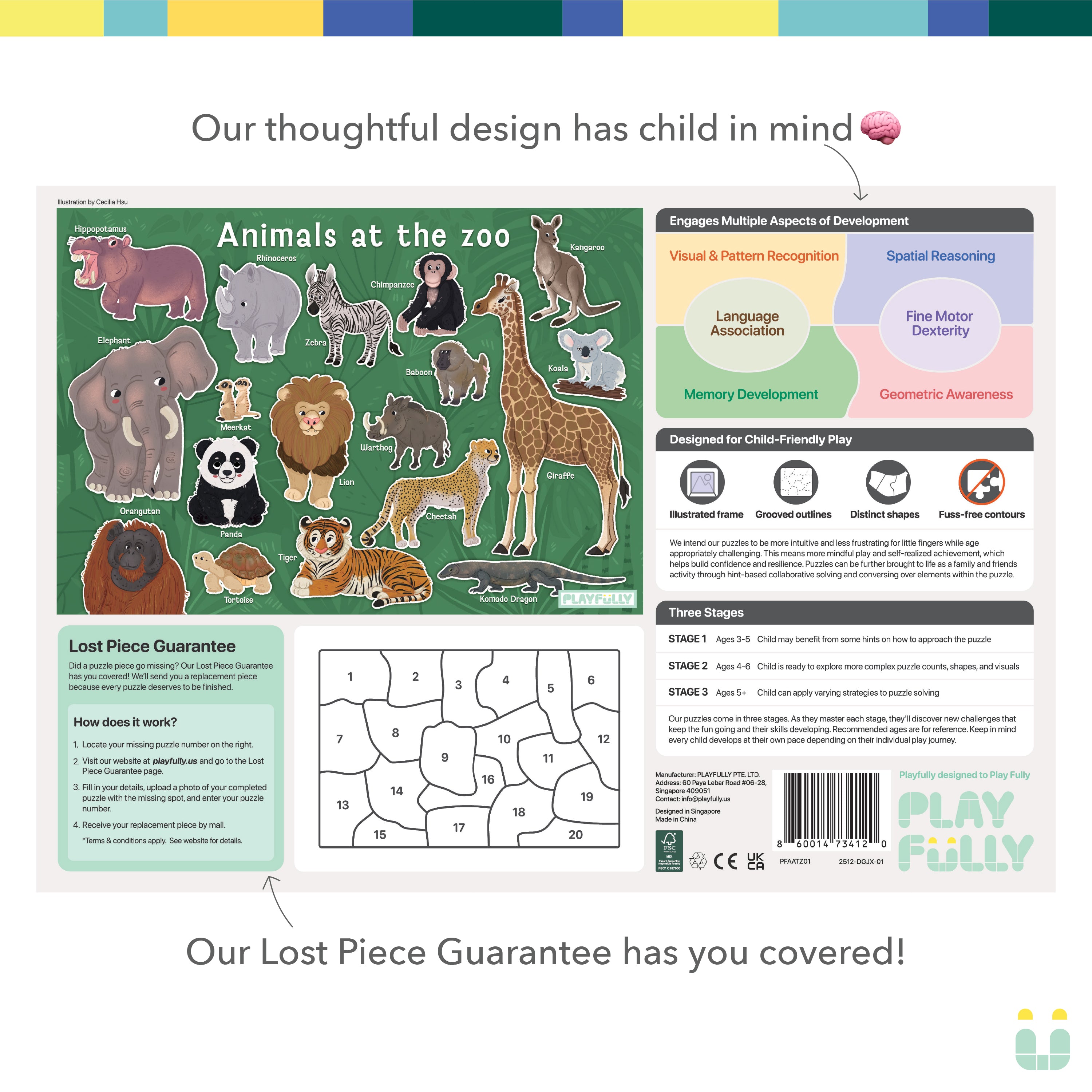 Animals at the Zoo Puzzle