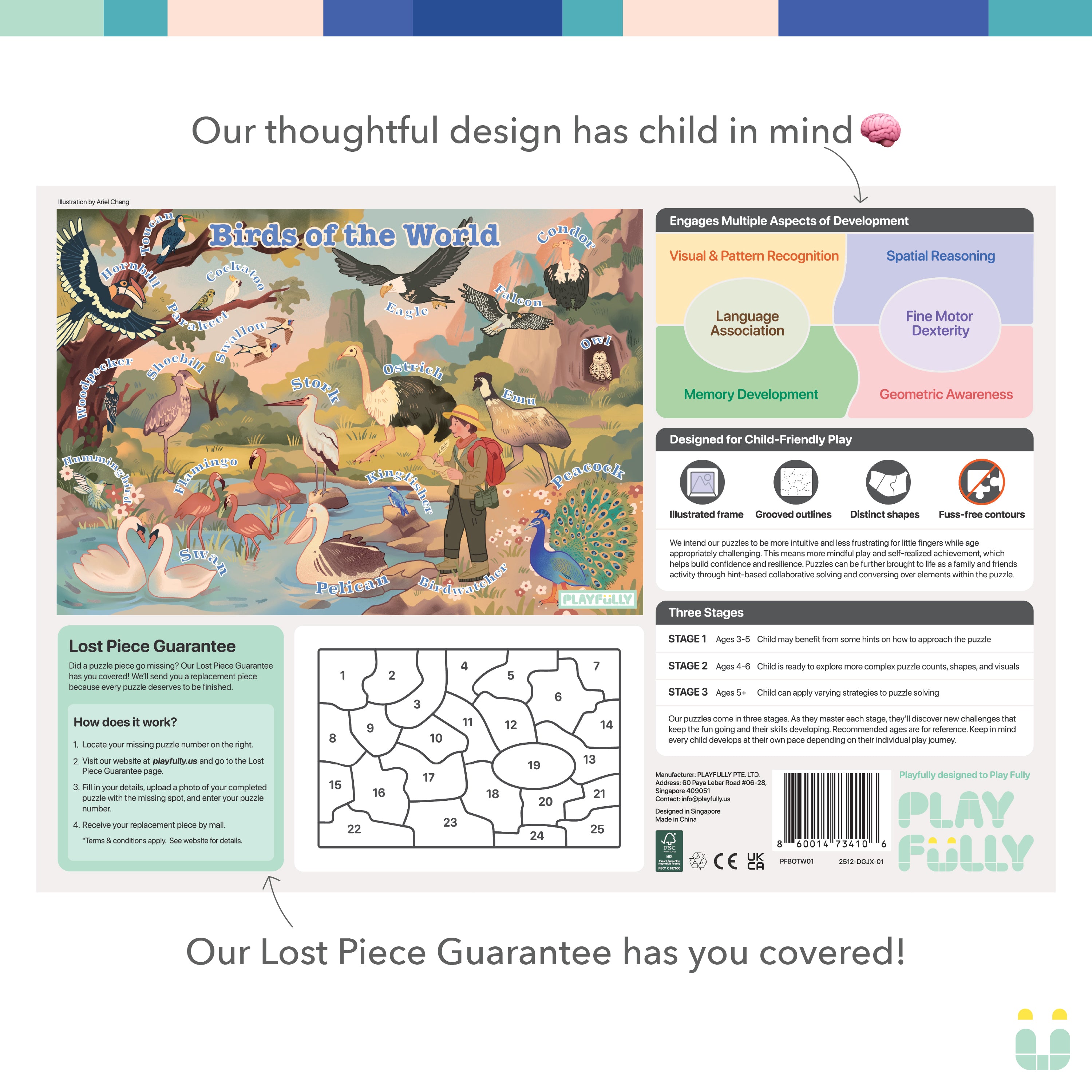 Birds of the World Puzzle