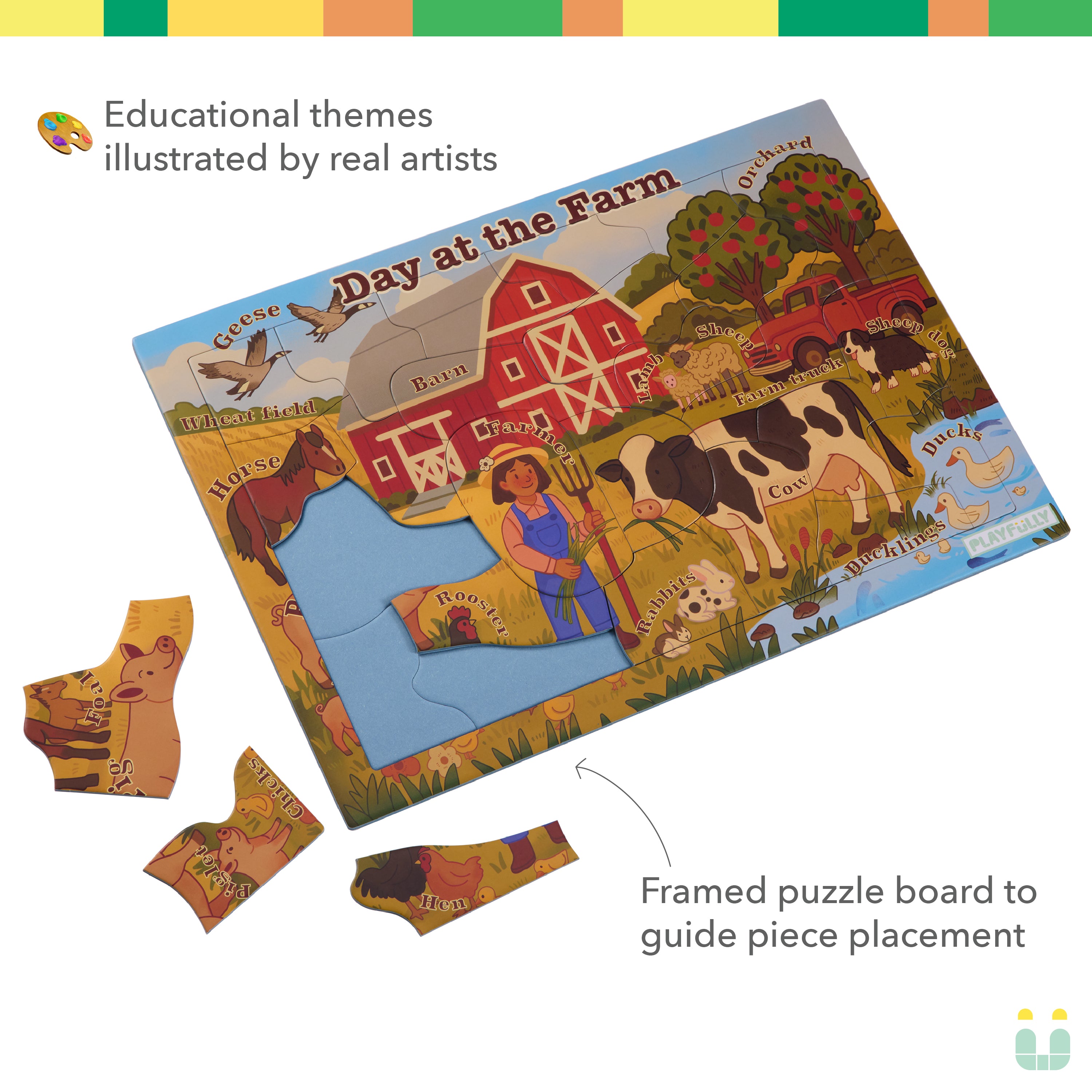 Day at the Farm Puzzle